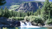 PICTURES/Swiftcurrent Pass Trail/t_Red Rock Falls57.JPG